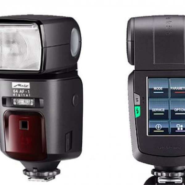 出售100% 全新 Metz Mecablitz 64 AF-1 (for Nikon)Digital 連全新Metz WT-1 閃引套裝
