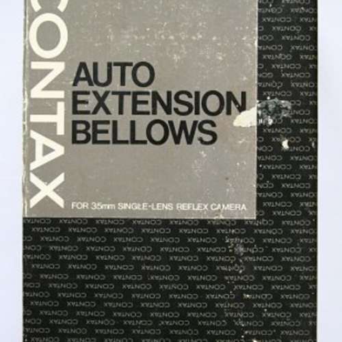 Contax C/Y auto bellow -可移軸又搖頭