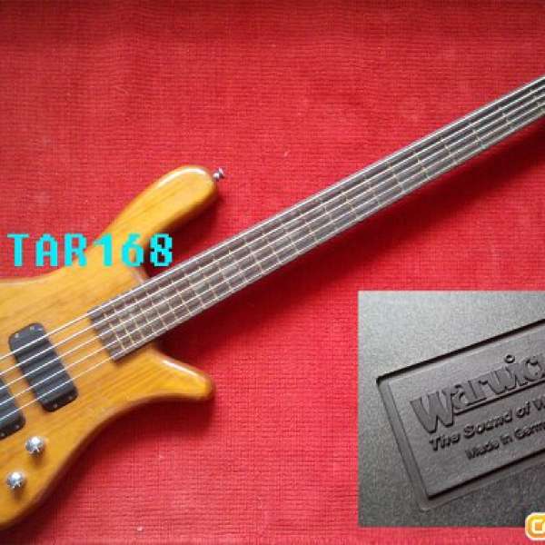 Warwick Streamer STD 5 string bass made in Germany 德國製造