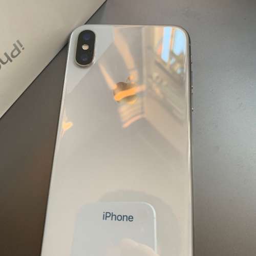 iPhone X 256GB白色 四月在apple store換機