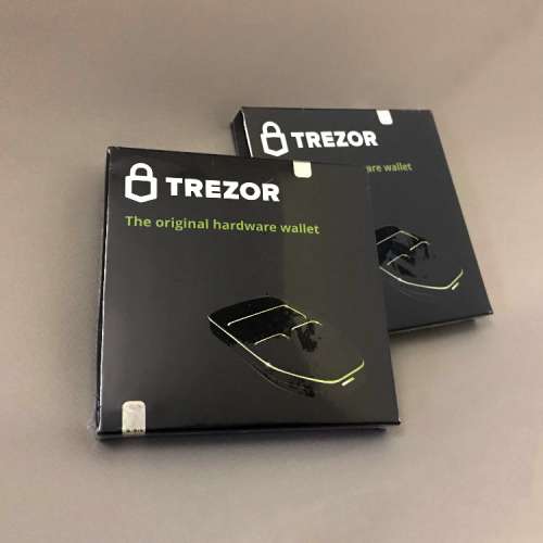 TREZOR ONE Crypto Hardware Wallet 黑/白色 現貨