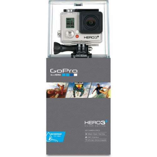 New GoPro Hero 3+ Silver edition action Camera