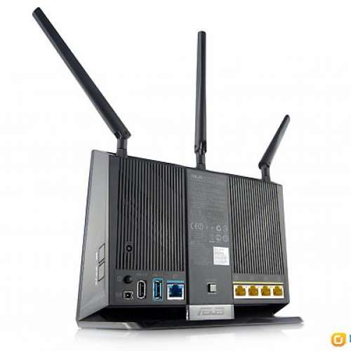 ASUS RT-AC68U AC1900 ROUTER 無線速度: 1900Mbps Dual-WAN 功能 USB 3.0 及雙核心...