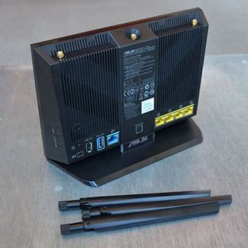 ASUS RT-AC68U AC1900 ROUTER 無線速度: 1900Mbps Dual-WAN 功能 USB 3.0 及雙核心...