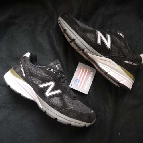 NEW BALANCE 990 V4 US 10.5 10 UK 10 990 BK4 黑灰 MADE IN USA