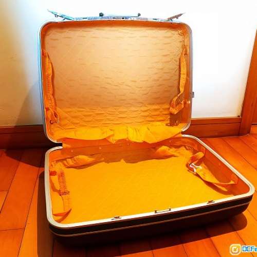 古董 文青 擺設 日本 電影 廣告 旅行 皮 箱 99% 新 New Antique Suitcases Japan D...