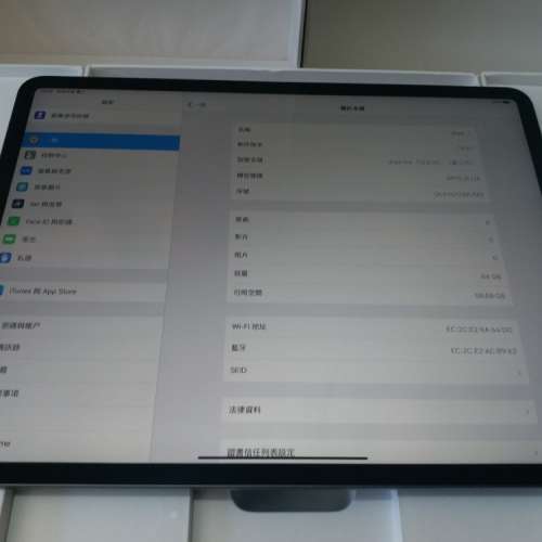IPad pro 3代 12.9 64gb wifi 99%new Apple warranty to 17/4/2020
