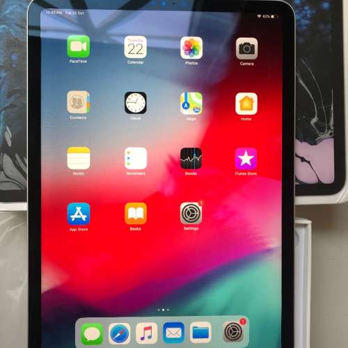 Apple 11-inch iPad Pro 2018 Wi-Fi 256GB Silver(微彎曲), 保到31-7-2020
