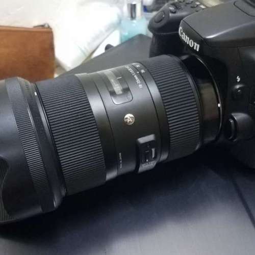 Canon 70D + Sigma 18-35mm f/1.8 A 新手入門最佳選擇 送濾鏡+清潔工具