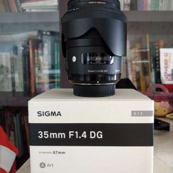 Sigma 35  F1.4 Art  Nikon mount