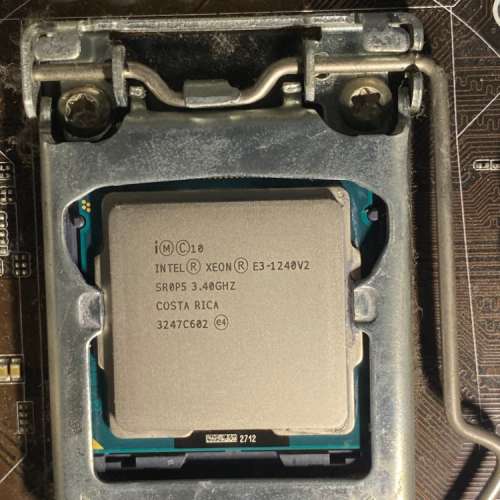 Intel Xeon E3-1240V2 CPU