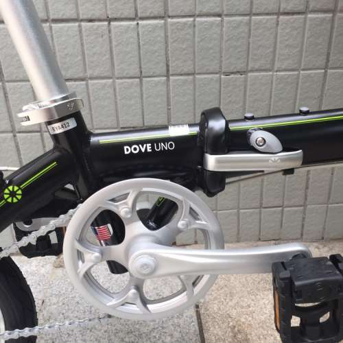 2019 最新款 DAHON DOVE BYA412 14寸 折叠車 $1900送叮叮水架前後蛙燈