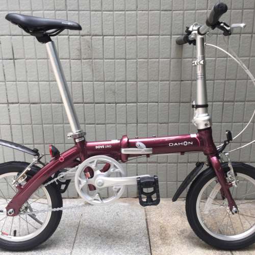 2019 最新款 DAHON DOVE BYA412 14寸 折叠車 $1900送叮叮水架前後蛙燈