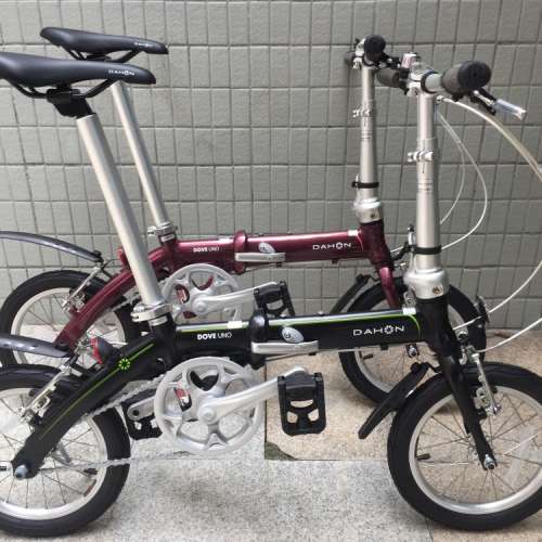 2019 最新款 DAHON DOVE BYA412 14寸 折叠車 $1900送叮叮水架前後蛙燈