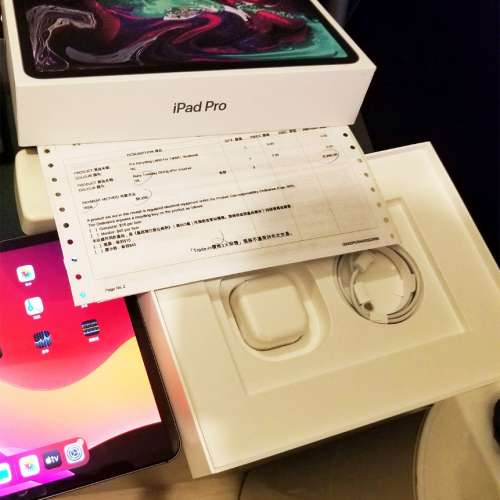 99%新 iPad Pro 11-inch 3代 Wi-Fi+4G 256GB -太空灰+APPLE PECNIL 2(全新配件)保...