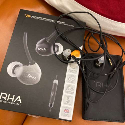 RHA T20i Dual Coil In Ear Headphone