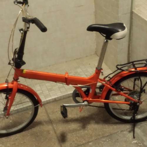 AVANTI 20" Lightweight Aluminum Folding Bike Foldable Bicycle, 6段速,摺合摺疊...