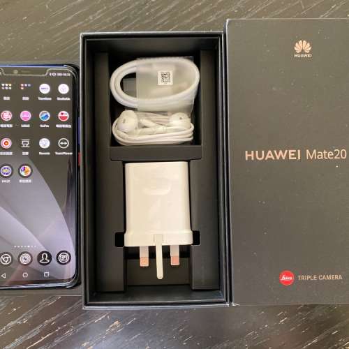 HUAWEI Mate 20 Pro (8+256G) CSL 行貨，有單有盒，有保養，配件全新！