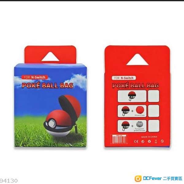 Nintendo Switch 精靈球 保護套 透明殼