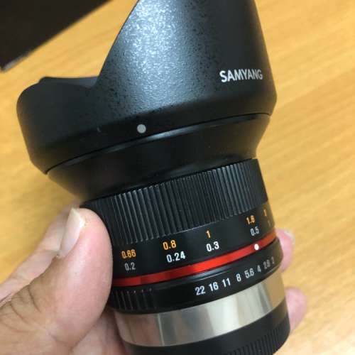 9成新 Samyang 12mm f2 X-Mount