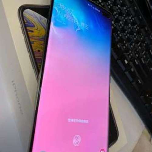 Samsung galaxy S10+ 12GB RAM+ 1TB STORAGE 旗艦機-黑(行貨)