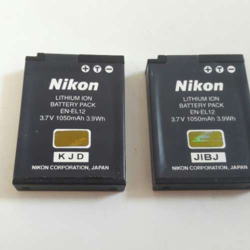 Nikon EN-EL12 原廠電池 for p300, p310 p330 p340