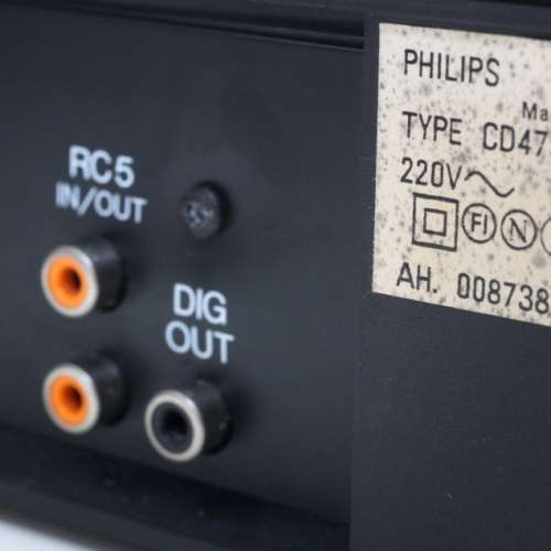 Philips CD473 CD機(原庒220v)TDA1541 DAC解碼晶片，低音飽滿有力，人聲柔和悅耳，...