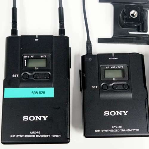 Sony URX-P2 Portable Wireless Microphone 無線咪