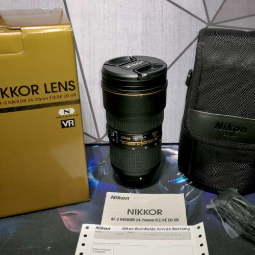 Nikon AF-S 24-70mm f2.8G VR