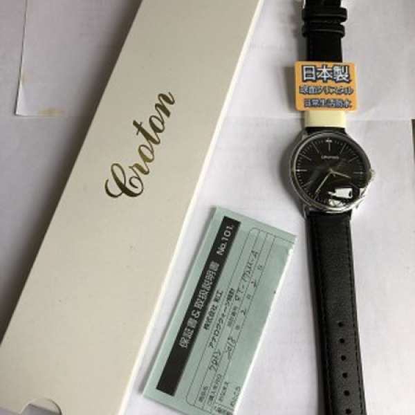 全新Croton日本製手錶