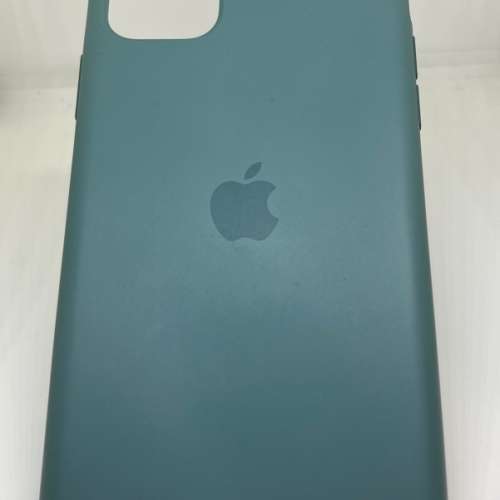 iPhone 11 Pro Max 矽膠護殼 松綠色 九成新