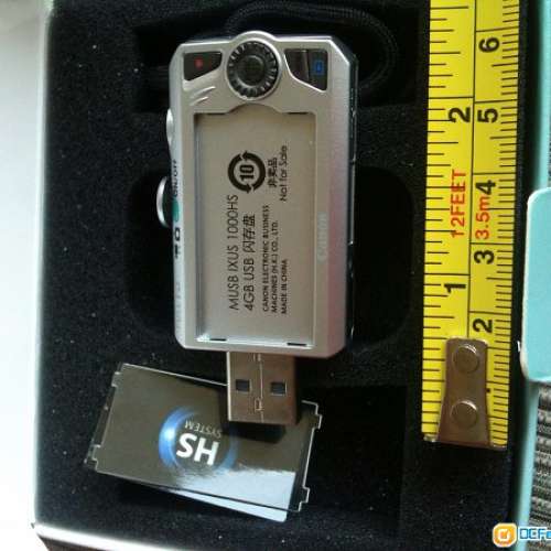 Canon IXUS 1000HS4GB USB Flash Drive 相機模型手指figure scale camera model