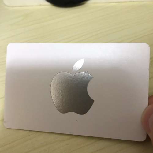 Apple gift card $500 一張 (94折)
