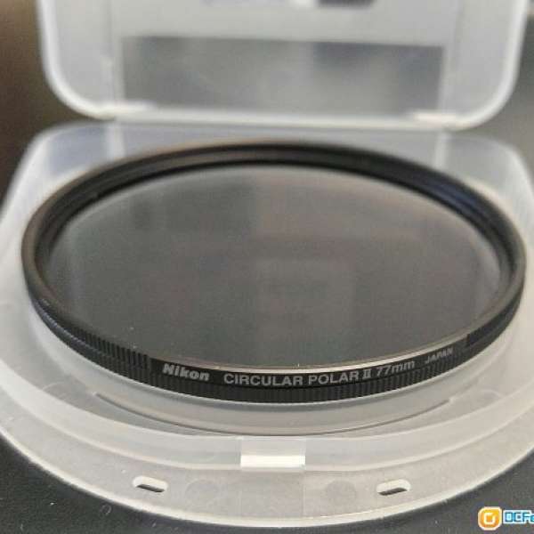 98% new Nikon 77mm C-PL II Filter Canon