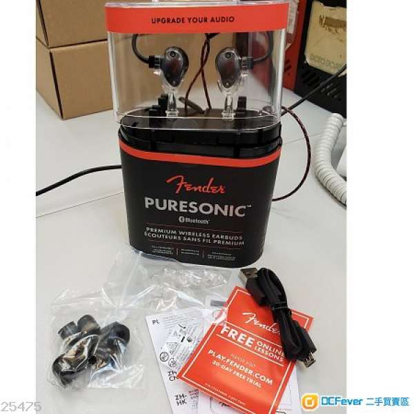 9成新 Fender PureSonic Premium Wireless－藍牙耳機 (行)