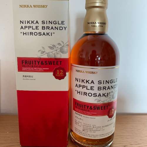 余市蒸餾所限定威士忌Yoichi Nikka single apple brandy Hirosaki