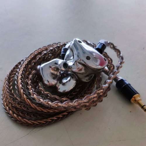 極級7N退火銅耳機線升級線QDC Shure SENNHEISER fender campfire westone 2.5mm3.5...