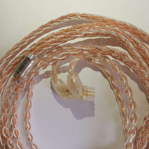 特價新品7N單晶銅鍍銀耳機線升級線 fiio ibasso Shure SENNHEISER fender campfire...