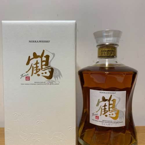 買賣全新及二手酒類, 其它- Nikka whisky Tsuru 鶴威士忌700ml 有盒