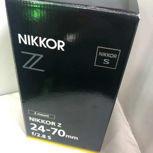 Nikon Z 24-70mm f2.8 S 全新行貨