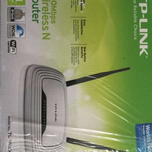 TP Link Router WR 841N 全套有盒