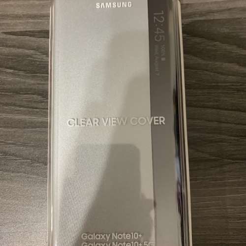 出售原裝Samsung Galaxy Note 10+ 全透視感應皮套 (全新未開封)