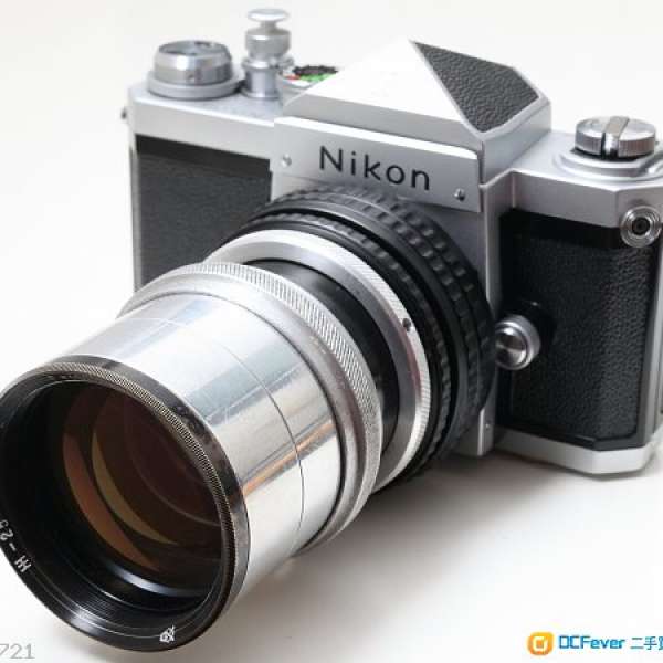 100mm f2.0 (改 Nikon )不知名蘇聯35mm大電影鏡     一支具 Kinoptik 100/2 質素的...