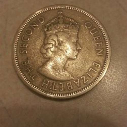 1960年一元硬幣一個