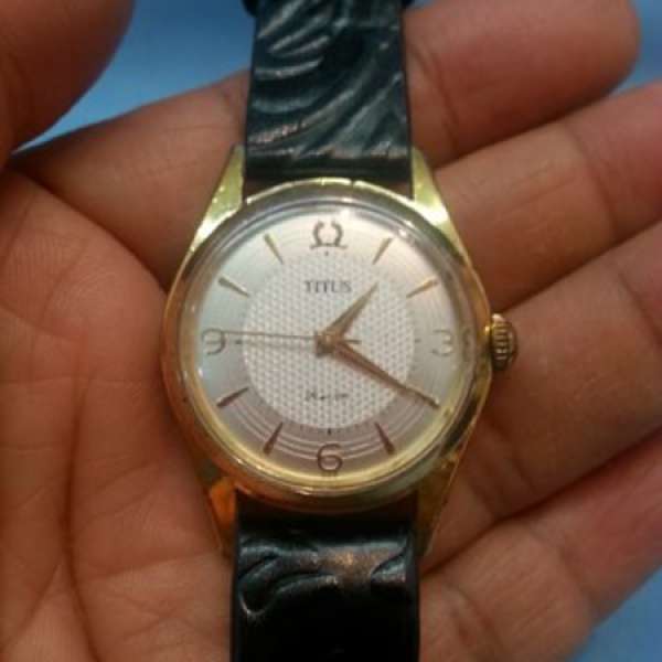 經典 舊款 薄裝 TITUS 手錶(瑞士機芯),只售HK$280(不議價)