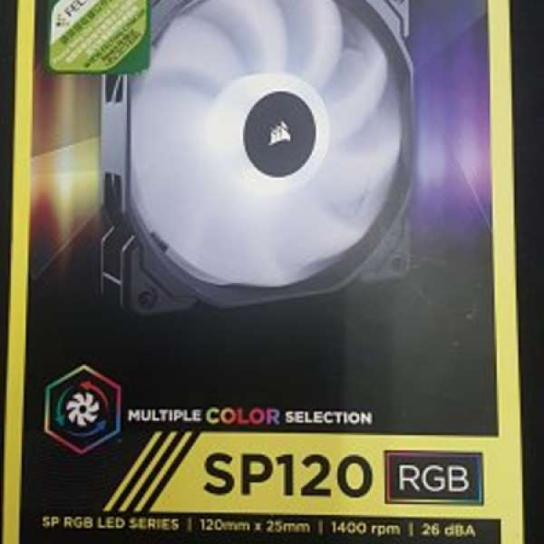 Corsair  SP RGB LED 12mm 4把 風扇