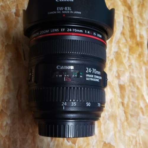 90% New Canon EF 24-70mm f/4 L IS