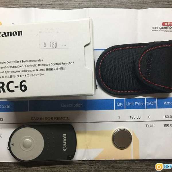 Canon RC-6 無線遙控器