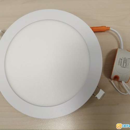 超薄 15W LED 筒燈 嵌入式天花燈 AC220V-240V 黃光3000K