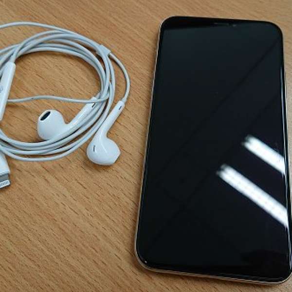 9成新 iphone X 256GB (白色) 連耳機
